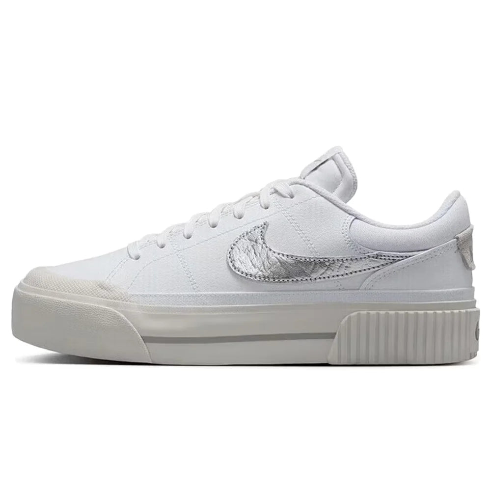 Nike Court Legacy Lift Elevated Sole Design Comfortable Anti-Slip Cushioned Durable Athletic Shoes DM7590-111