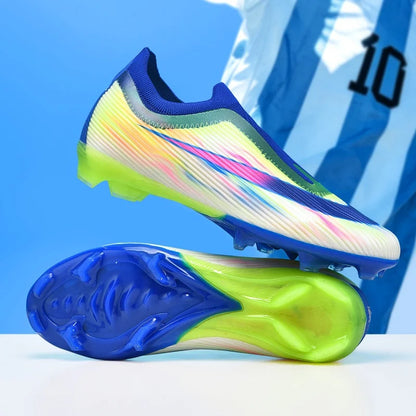 Chaussures de football de qualité pour hommes, chaussures de football pour garçons, bottes de football pour enfants, baskets de football unisexes.