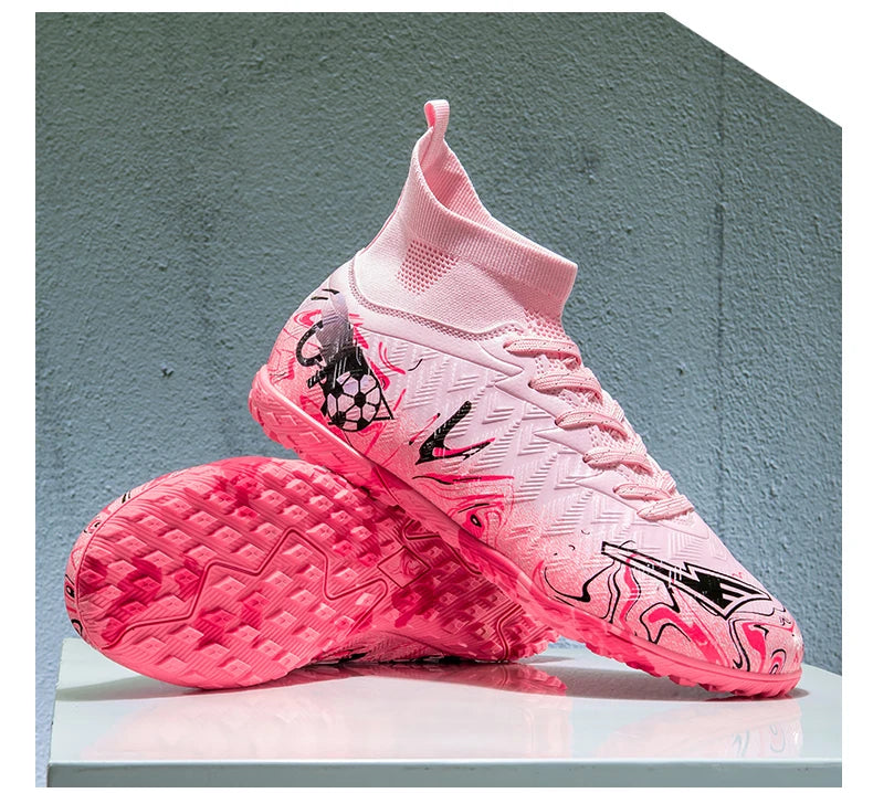 Sapatilhas de futebol profissional para homem, sapatilhas com pitões, sapatilhas de futebol originais, botas para campo de futebol de interior, treino em relva, TF/FG, ténis