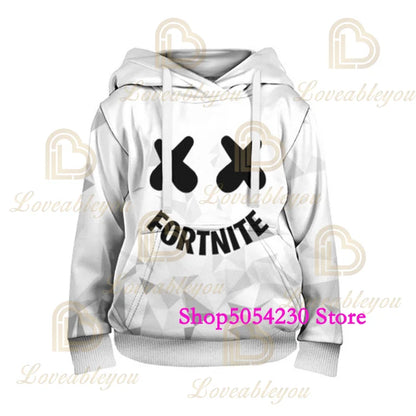 3D-tulostetut laama-aiheiset Fortnite-hupparit Battle Royale -sarjakuvapaidat miehille ja naisille Pelihahmo-huppari teini-ikäisille