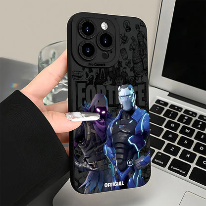 Game Fortnite Phone Case For Samsung Galaxy A37 A57 A25 A56 A16 A06 A35 A05s A15 A34 A24 A05 A13 A73 A53 A23 A03 A13 4G 5G Cover