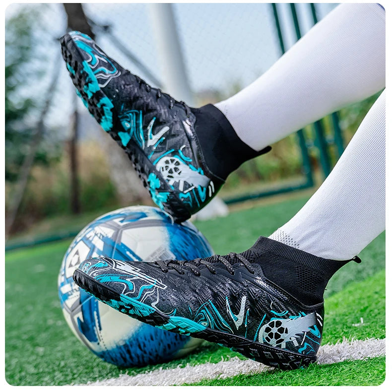 Vyriški profesionalūs futbolo bateliai, neslystantys futbolo bateliai, unisex, kvėpuojantys, futsalo sportiniai, nauji bateliai su spygliais, tiesioginis pristatymas, ultralengvi