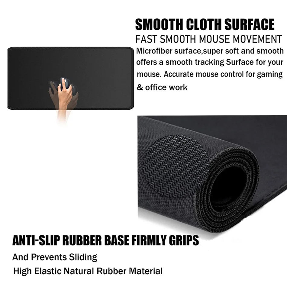 Call of Duty Game Large Mouse Pad PC Gaming Accessories Desktop Extended Table Mat XL Laptop Office Rubber Carpet Soft Mausepad