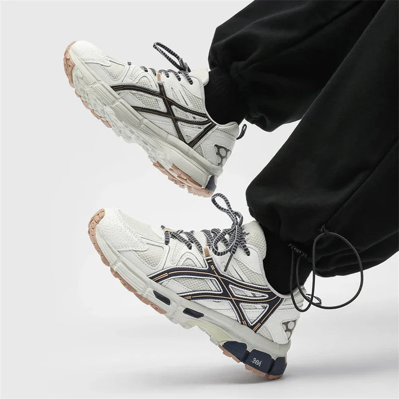 Men Casual Shoes Outdoor Breathable Running Fashion Walking Leisure Lace-up Jogging Loafers Brand Sneakers Blade Comfortable