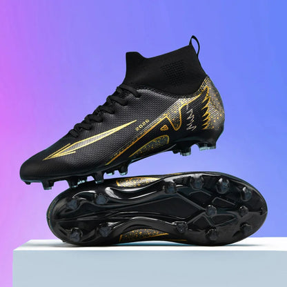 Profesjonalne buty piłkarskie dla mężczyzn, buty piłkarskie dla dorosłych, buty piłkarskie typu cleat, ultralekkie buty treningowe do piłki nożnej, buty sportowe do uprawiania sportów na świeżym powietrzu