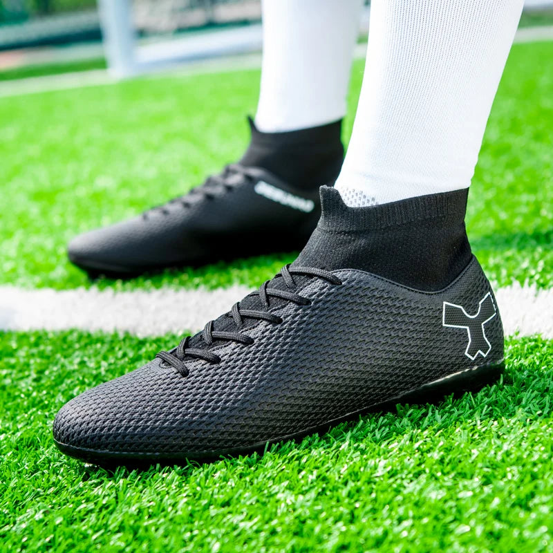 Hoogwaardige voetbalschoenen voor heren, duurzame voetbalschoenen voor jongens, lichtgewicht voetbalschoenen voor kinderen, futsal-trainingsschoenen, voetbalschoenen met noppen