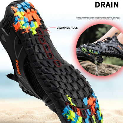 Water Shoes For Men Trekking Hiking Shoes Drainage Beach Aqua Shoe Quick Dry Swim Barefoot Sandal Diving Fishing Surfing Sneaker