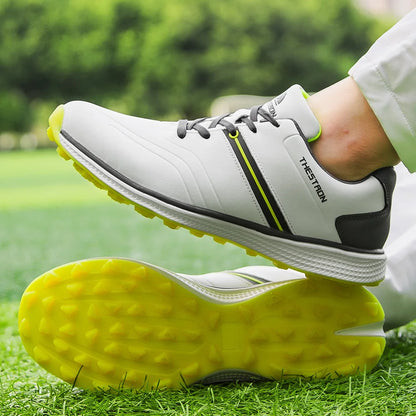 Waterproof Men Golf Shoes Professional Lightweight Golfer Footwear Outdoor Golfing Sport Trainers Athletic Sneakers Brand