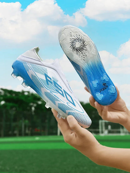 Chaussures de football professionnelles originales pour hommes, résistantes au gazon, chaussures de football décontractées de haute qualité pour hommes, chaussures de football pour entraînement rapide