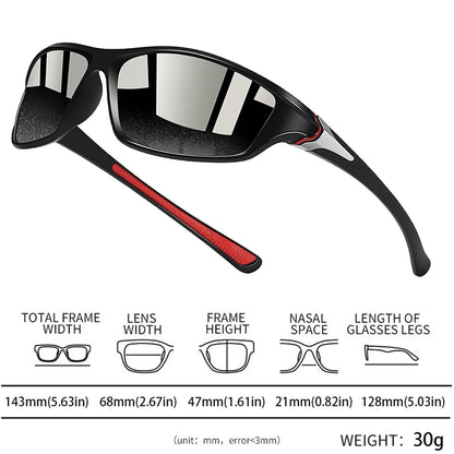 1-2PCS Fashion Vintage Outdoor Sports Fashion Vintage Sunglasses Cycling Fishing Driving Mountaineering Sun Glasses