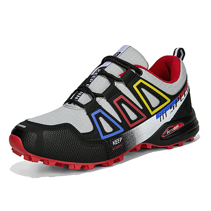 Men's Hiking Shoes Outdoor Sports Lace-Up Hiking Shoes Women's Hiking Sports Non-slip Hunting Tactical Sports Shoes