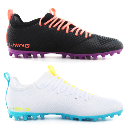 Li-Ning Men’s Football Shoes AG Ground Breathable Anti-Slip Sport Soccer Shoes LINING Footwear Wearable Sneakers YSFU015