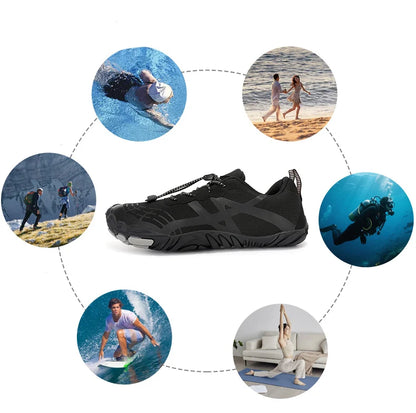 Zapatillas acuáticas para deportes al aire libre, zapatillas minimalistas, de secado rápido, para la playa, la natación, el fitness, para vadear, el senderismo y el ciclismo.