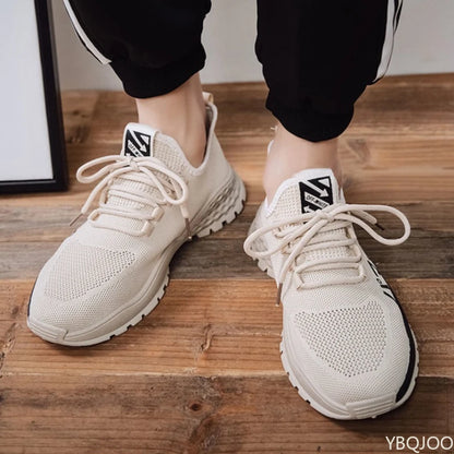 Sapatos casuais para homem, tamanho grande, moda de primavera e outono, com sola grossa para aumentar a altura, tendência de nicho, sapatos desportivos rasos para homem