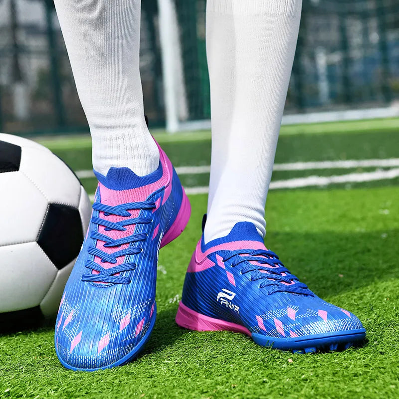 Herren-Fußballschuhe in hoher Qualität: Stollen, für Spiele, Indoor, Verkaufsschlager, Outdoor, Fußballschuhe, Rasen, High-Top, Futsal, rutschfeste Sneaker