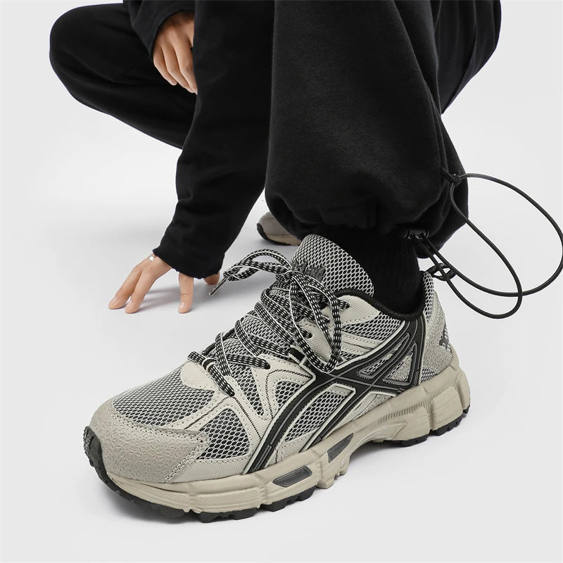 Men Casual Shoes Outdoor Breathable Running Fashion Walking Leisure Lace-up Jogging Loafers Brand Sneakers Blade Comfortable