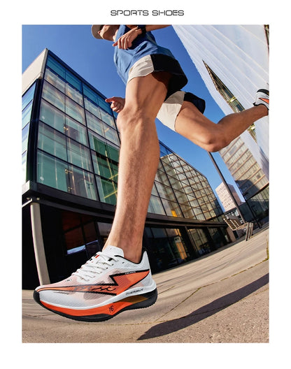 Men Running Shoes Carbon Board Speciality Marathon Sports Breathable Lightweight Women's Comfortable Nonskid Chunta Sneakers