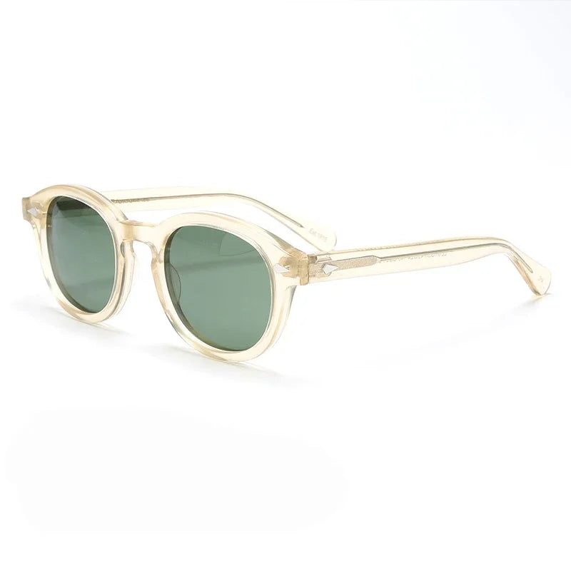 Polarized Sunglasses Men Sun Glasses Woman Johnny Depp Lemtosh Luxury Brand Vintage Acetate Frame Goggles
