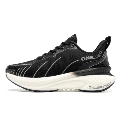 Zapatillas de running ONEMIX para hombre: zapatillas deportivas para fitness al aire libre, antideslizantes, con amortiguación, ultraligeras, con sujeción y cómodas. Zapatillas deportivas para hombre.