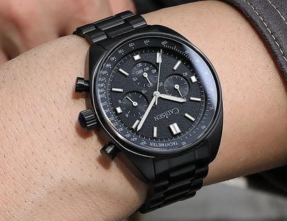 CADISEN 2024 New Men Watches Quartz Business Watches Japan VD53 Mens Clock Top Brand Luxury Watch Men Chronograph Watch for Men