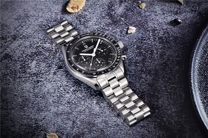 PAGANI DESIGN 2026 New Men's Watches Top Luxury Quartz Watch For Men Auto Date Speed Chronograph AR Sapphire Mirror Wrist watch