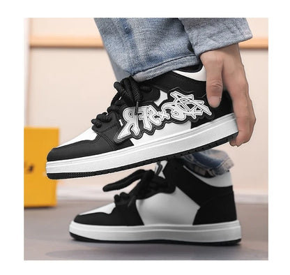 Modne niebieskie designerskie buty do skateboardingu dla mężczyzn, odzież uliczna, hip-hopowe trampki dla mężczyzn, luksusowe trampki na platformie do skateboardingu dla mężczyzn, buty do koszykówki dla mężczyzn