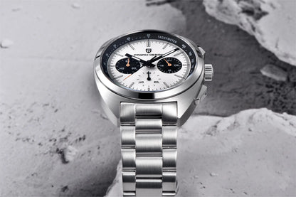 2026Pagani design watch luxury men's quartz watch speed men's chronograph top brand all-steel sapphire diving relógios masculino