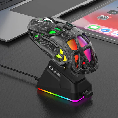 Lenovo X9Pro Tri-Mode Wireless Mouse 2.4G Bluetooth Wired Lightweight Magnetic Charging Dock Desktop Laptop Gaming&Office