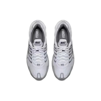 Nike Air Max Torch 4, chaussures de course décontractées à tige basse, confortables et polyvalentes, modèle unisexe, blanc et bleu, 343851-104.