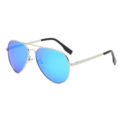 Classic Big Pilot Polarized Sunglasses Men Luxury Metal Black Aviation Sun Glasses Male Fashion Driving Vacation Shades UV400