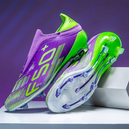 Men's Soccer Shoes Grass Football Boots Ultralight Sport Comfortable Indoor Cleats Non Slip Fg Turf Futsal Adult Non-Slip