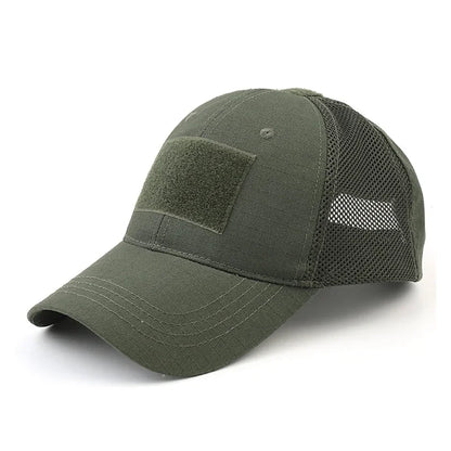 Podesiva kapa Outdoor Multicam kamuflažnog uzorka s mrežicom, taktička snapback kapa za airsoft, ribolov, lov, planinarenje i košarku