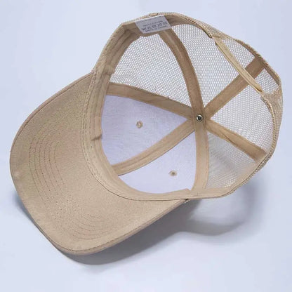 Baseballcaps für Großhandel, lässige Caps für Herren, Mesh-Hüte für Damen, Unisex-Hüte, Hut mit individuellem Logo, bestickte Hüte