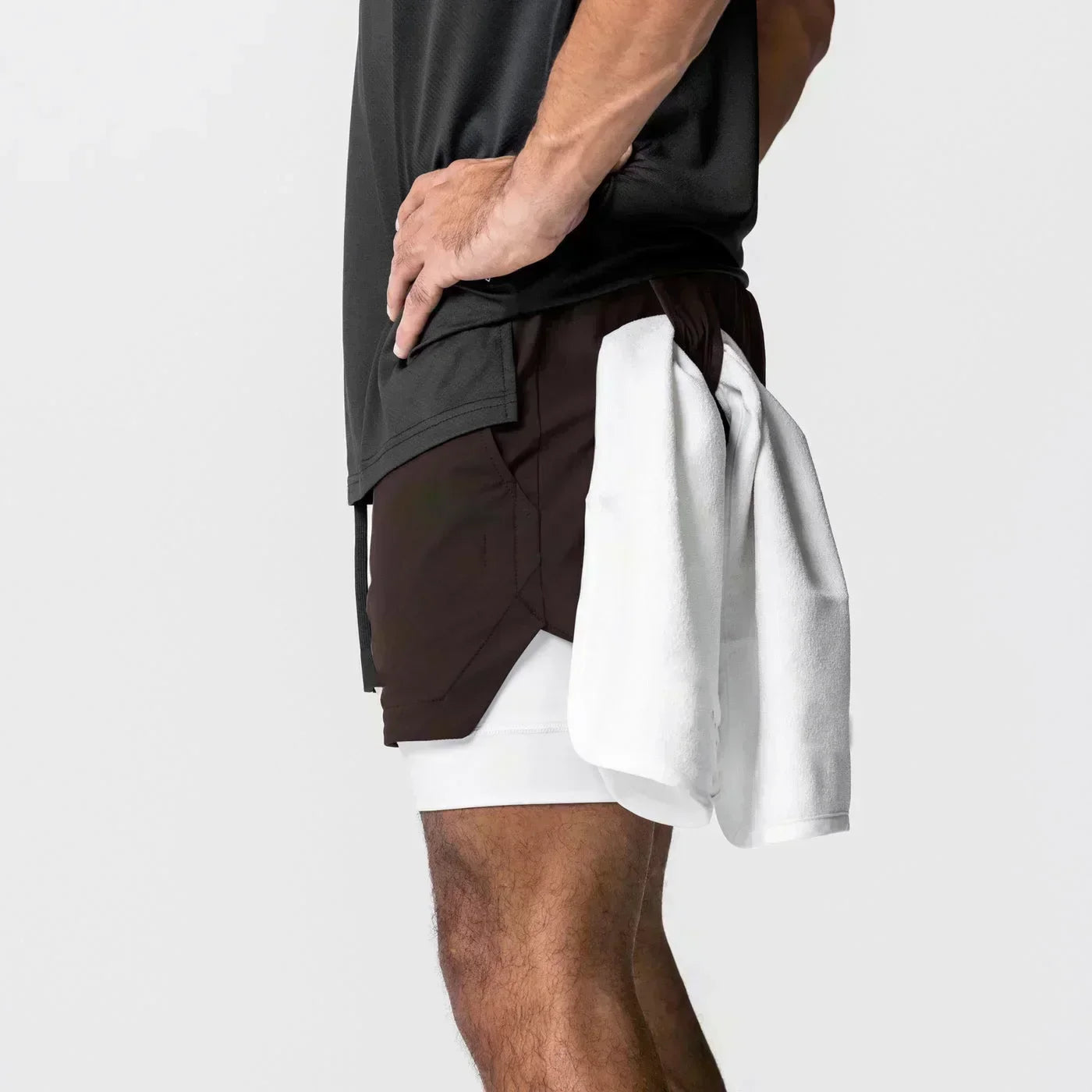 Unisex 2026 Dragon Ball Anime Men's Shorts Sportswear Quick Dry Gym Pants Double-layer 2 in 1 Shorts Y2k Summer New Streetwear