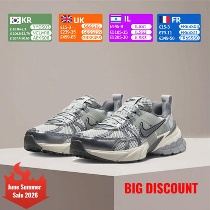 Sapatilhas de running retro Nike V2K Run, amortecimento confortável e construção durável, estilo casual unissexo para o dia a dia FD0736-003
