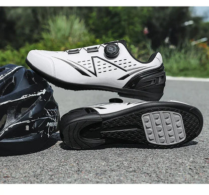 Professional Men Mtb Cycling Shoes White Racing Self-Locking 2024 Speed Road SPD Bicycle Sneakers New Women Flats Cleats Shoes