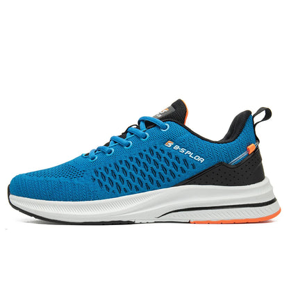 Ténis de corrida para homem da marca Baasploa: ténis casuais de malha, de designer, leves, com atacadores, novos, para desporto ao ar livre e ténis de ténis