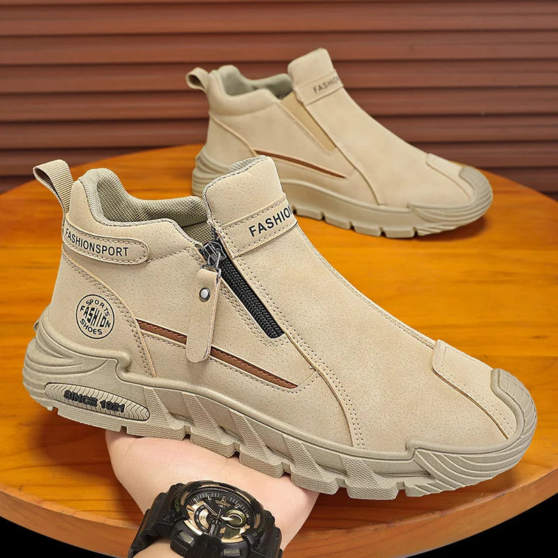 Męskie casualowe sportowe buty outdoorowe do trekkingu, modne, streetwearowe i wygodne