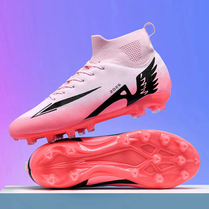 Profesjonalne buty piłkarskie dla mężczyzn, buty piłkarskie dla dorosłych, buty piłkarskie typu cleat, ultralekkie buty treningowe do piłki nożnej, buty sportowe do uprawiania sportów na świeżym powietrzu