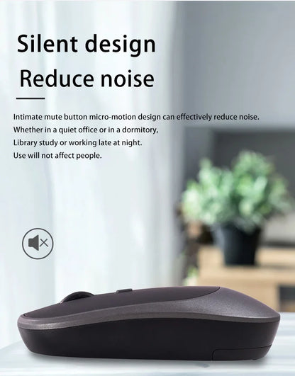 Lenovo trådløs mus USB genopladelig ergonomisk justerbar DPI kontor lydløs 2.4G Bluetooth optisk elektrisk mus gaming kontor