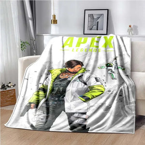 GAME APEX LEGENDS Blanket Lightweight Quilt Keep Warm Fabric Cute Blanket Bed Sofa Home Office Available in all seasons