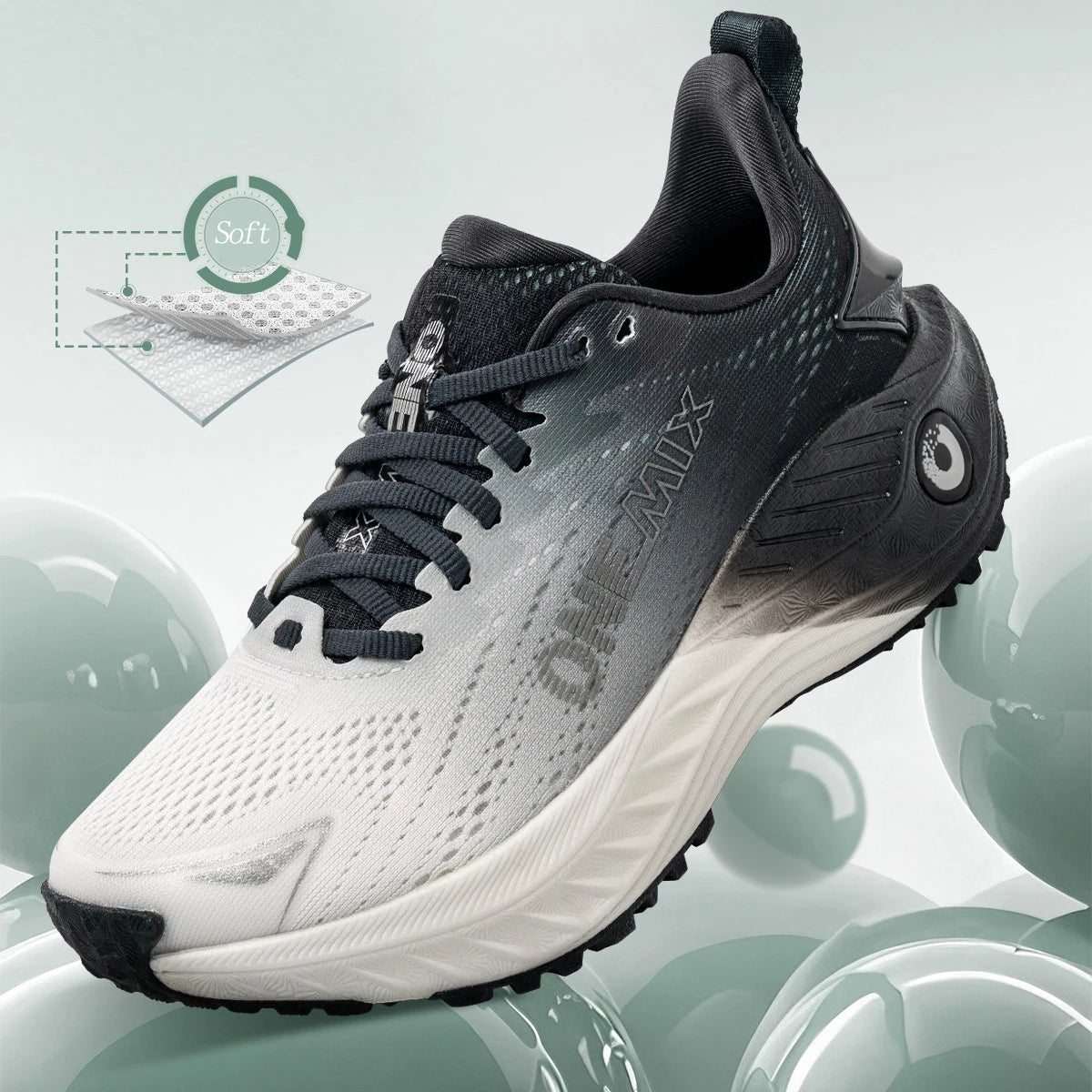 ONEMIX – codzienne buty do biegania, przewiewne letnie buty do joggingu, lekkie męskie buty na siłownię, damskie buty sportowe na świeżym powietrzu, amortyzowane buty sportowe dla mężczyzn