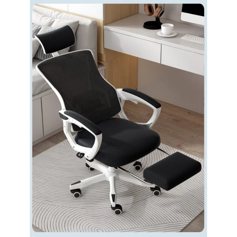 Chaise d'étude, chaise de bureau confortable pour la maison, chaise d'étudiant, chaise ergonomique avec dossier