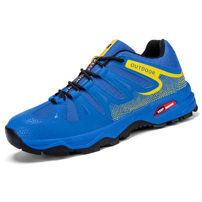 Scarpe da uomo per attività all'aperto - Scarpe da alpinismo antiscivolo da uomo - Calzature da viaggio, escursionismo e avventura - Sneaker casual alla moda