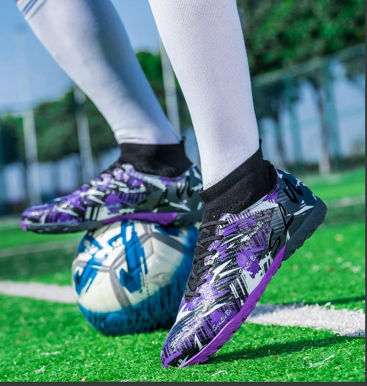 Veľkosť 34–46 Pánske futbalové kopačky FG/TF Futsal Profesionálne Unisex Detské futbalové topánky Tréningové Vonkajšie Chlapčenské futbalové topánky Tenisky