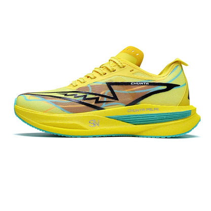 Men Running Shoes Carbon Board Speciality Marathon Sports Breathable Lightweight Women's Comfortable Nonskid Chunta Sneakers