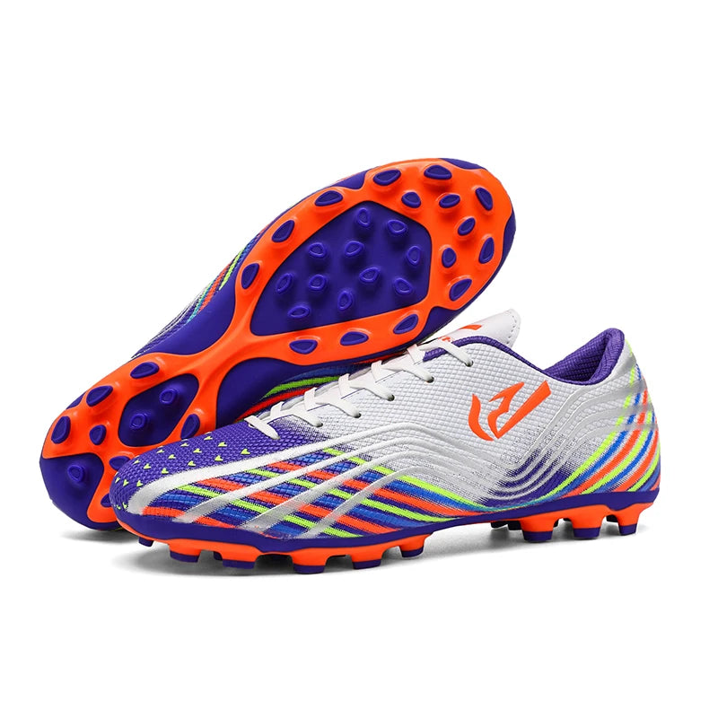 Long Spike Cleats New Competition Level Football Shoes for Men and Women Universal Professional Game Training Sports Shoes