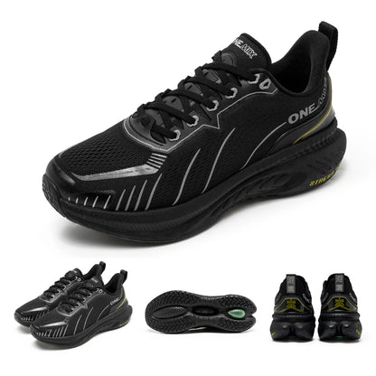 ONEMIX Nye løbesko med polstring til kvinder, efterår/vinter, tunge løbere, snøresko, kvinder, sjippetov, dans, skridsikre udendørs sneakers