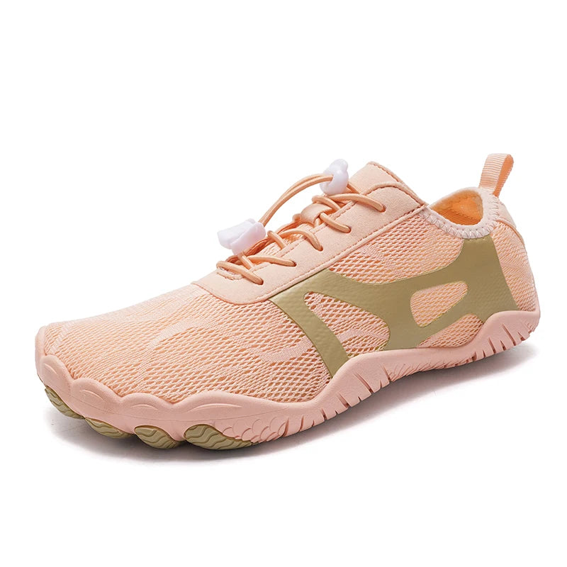 Unisex Wide Toe Barefoot Water Shoes Quick Dry Breathable Soft Sole Beach Aqua Shoes Lightweight Swimming Water Sports Sneakers