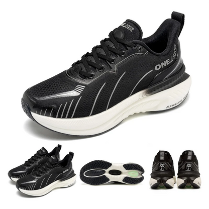 ONEMIX Novos Ténis de Corrida com Amortecimento para Homem, Adequados para Corredores Pesados, com Atacadores, Desportivos, para Mulher, Antiderrapantes, para Atividades ao Ar Livre, Ténis Desportivos Masculinos